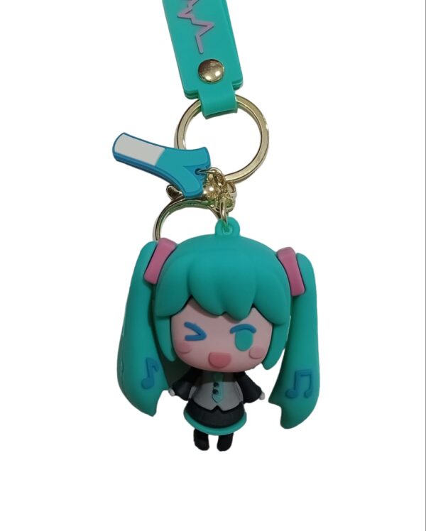 LLAVERO DE GOMA HATSUNE MIKU