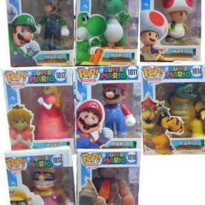 POP SUPER MARIO 8 MODELOS CON NUMERO