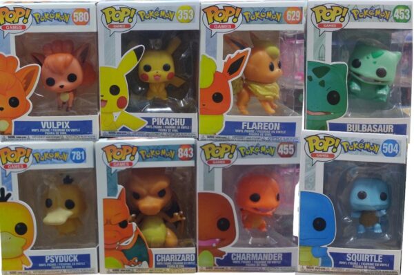 POP POKEMON 8 MODELOS