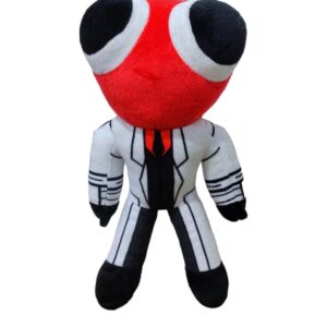 PELUCHE RAINBOW ROBLOX FRIENDS ROJO CON BLANCO