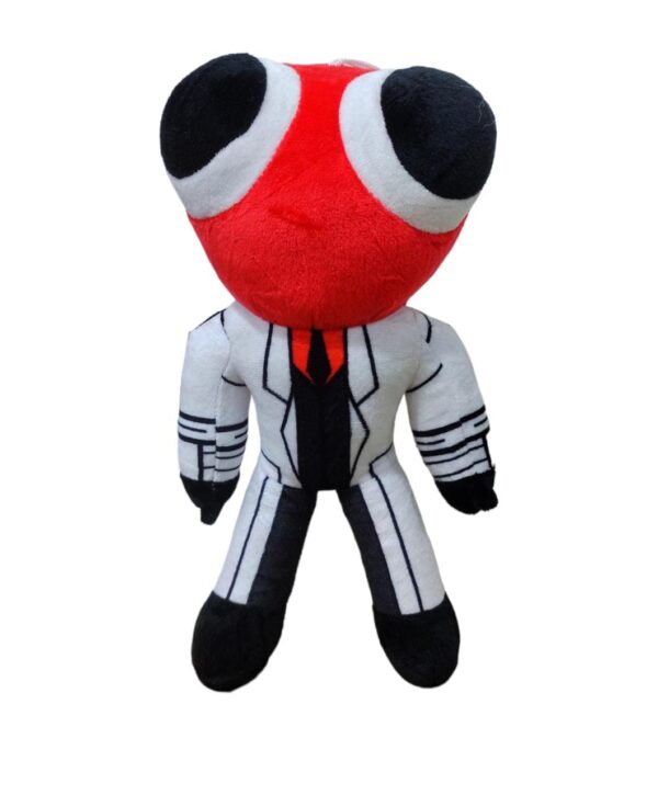 PELUCHE RAINBOW ROBLOX FRIENDS ROJO CON BLANCO