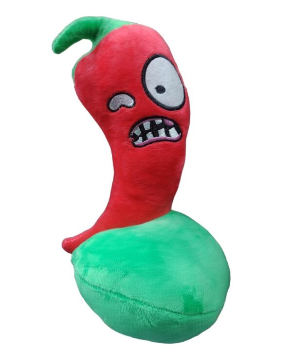 PELUCHE PLANTAS VS ZOMBIES MODELO 9 JALAPENO ROJO