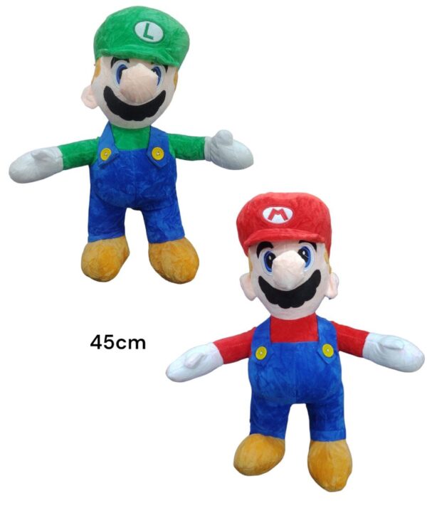 PELUCHE MARIO Y LUIGI 45CM