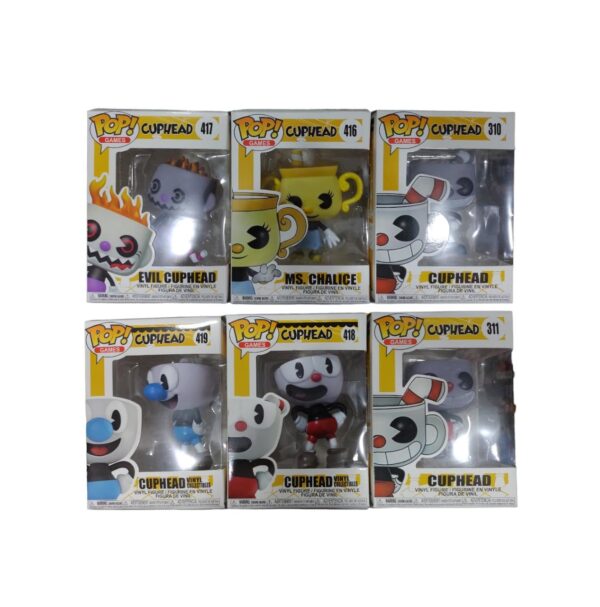 POP CUPHEAD C/ NUMERO