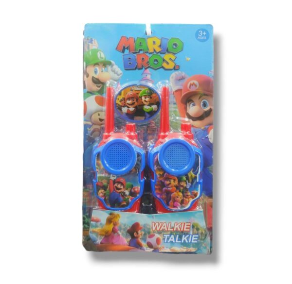 WALKIE TALKIE MARIO BROS NO. 1568-12