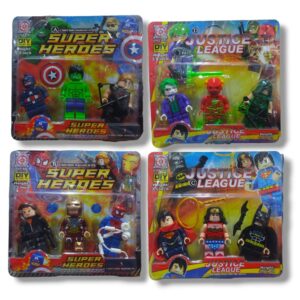 LEGO X3 BLISTER SUPER HERO/ JUSTICE LEAGUE NO.2016-49 4MODELOS