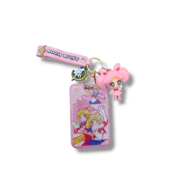 PORTA SUBE CON LLAVERO SAILOR MOON