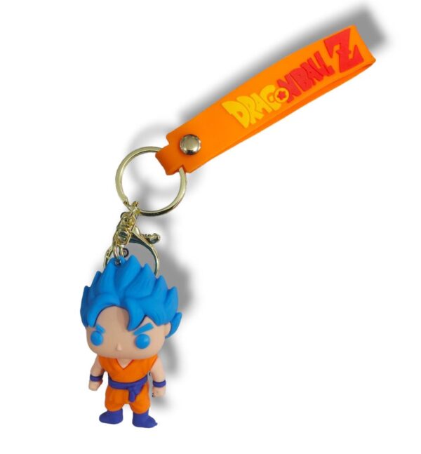 LLAVERO DRAGON BALL PELO AZUL