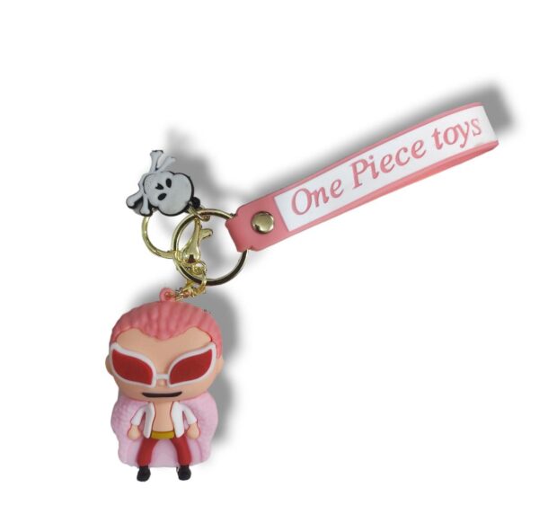 LLAVERO ONE PIECE PELO ROSA