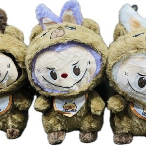 PELUCHE LABUBU DISFRAZ CAPYBARA 23CM