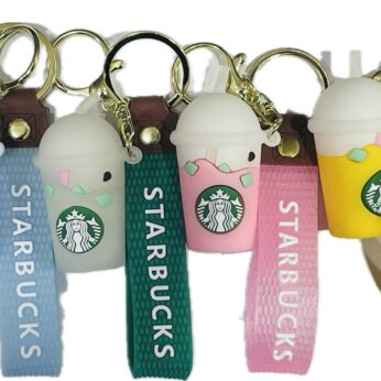 LLAVERO HELADO STARBUCKS 4COLORES