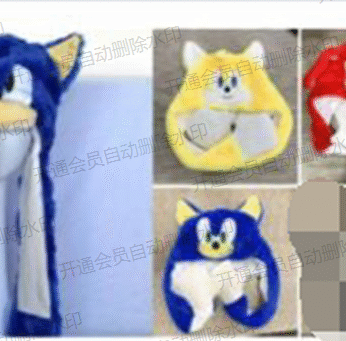 GORRO LEVANTA OREJAS C/ LUZ SONIC 3COLORES